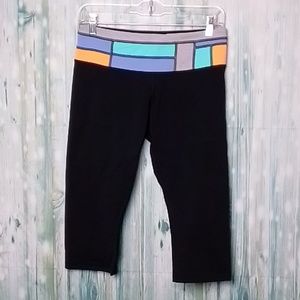 Lululemon groove shorts black quilt spring 14 shorts tall size 8